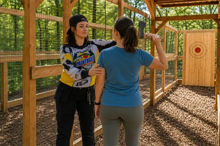 Axe Throwing - Learn the One handed throw
