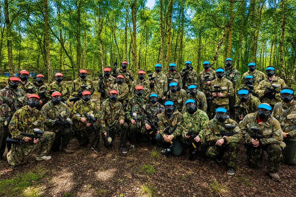 Corporate Paintball group